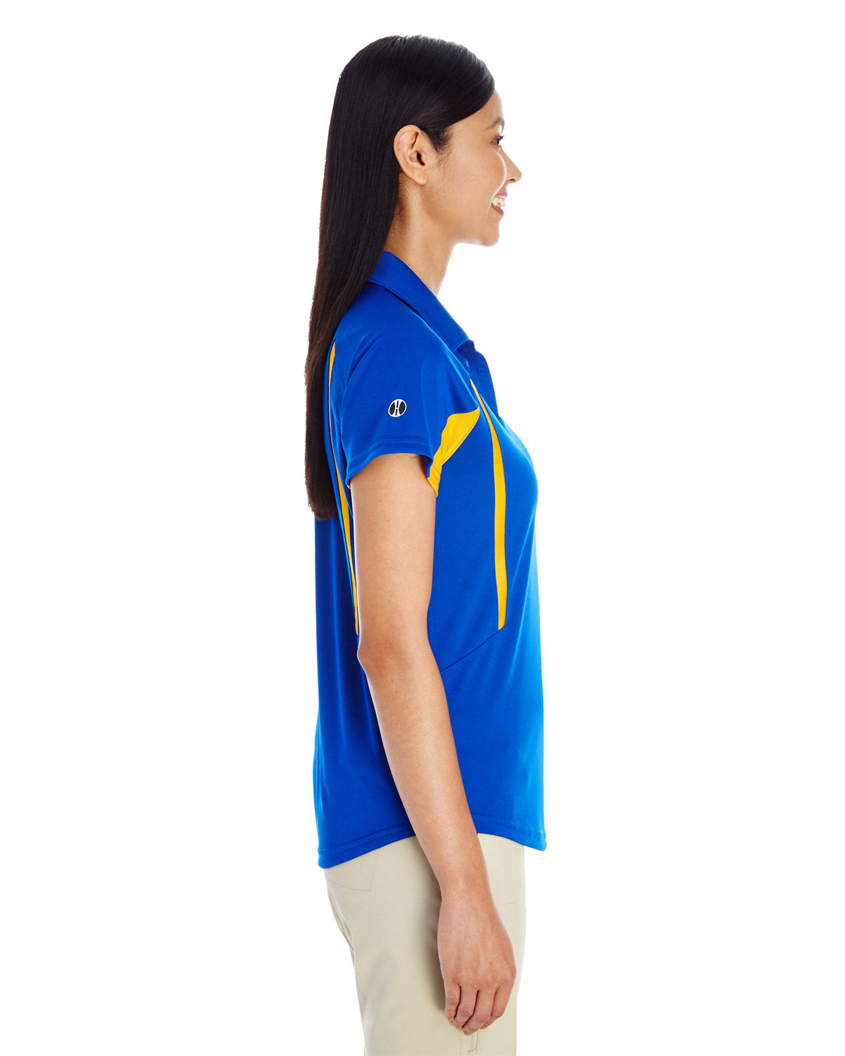 Holloway Ladies' Avenger Polo 222730 ROYAL/ LT GOLD