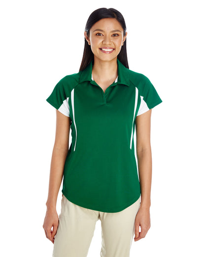 Holloway Ladies' Avenger Polo 222730 FOREST/ WHITE