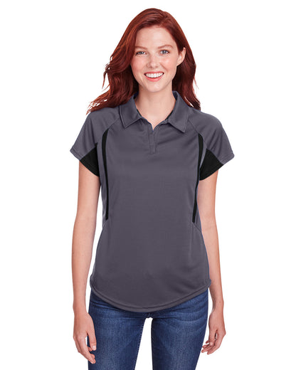 Holloway Ladies' Avenger Polo 222730 GRAPHITE/ BLACK