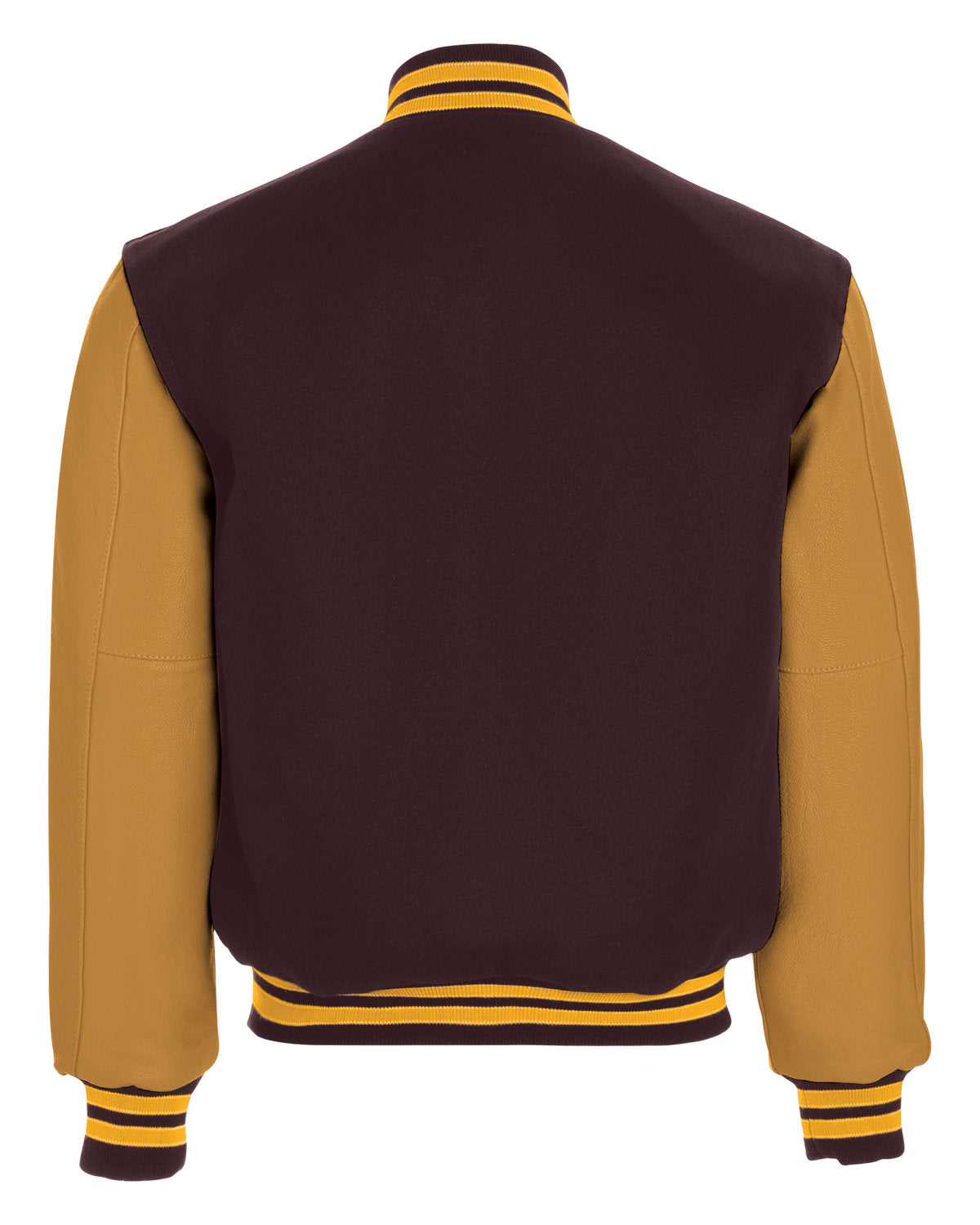 Holloway Adult Varsity Jacket 224183 MAROON/ LT GOLD