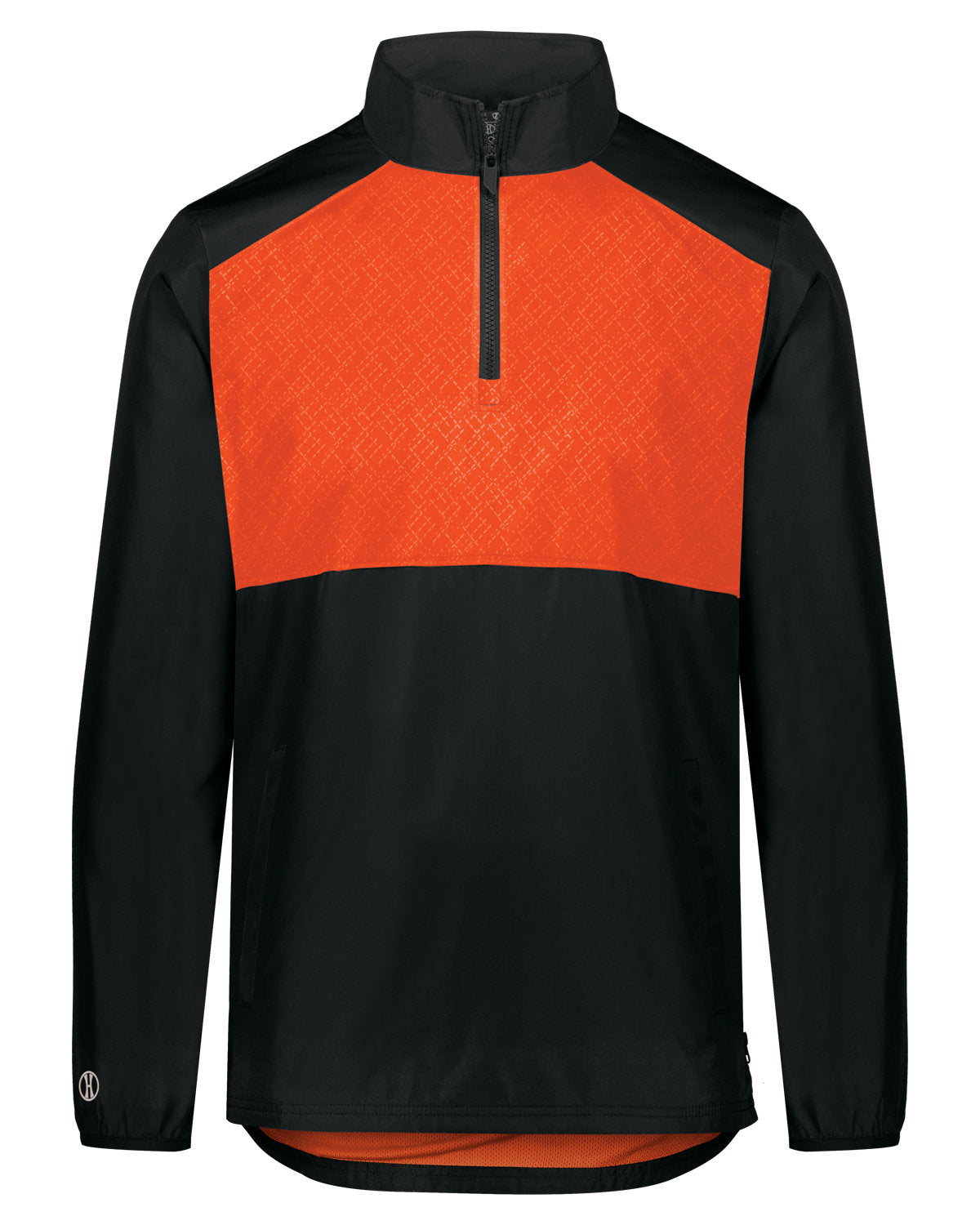 Holloway Adult SeriesX Pullover 229533 BLACK/ ORANGE