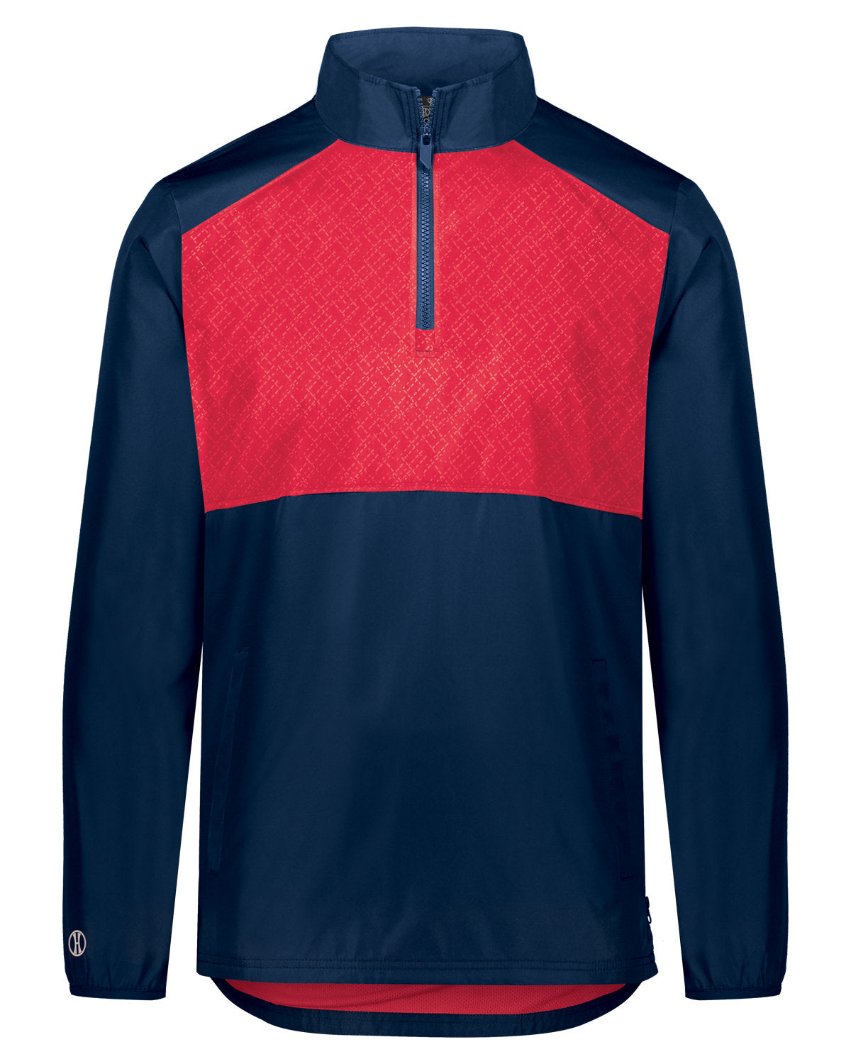 Holloway Adult SeriesX Pullover 229533 NAVY/ SCARLET