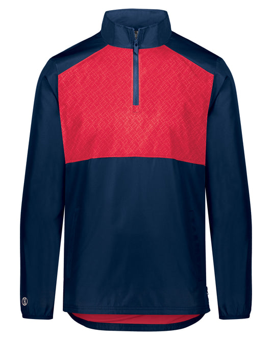 Holloway Adult SeriesX Pullover 229533 NAVY/ SCARLET