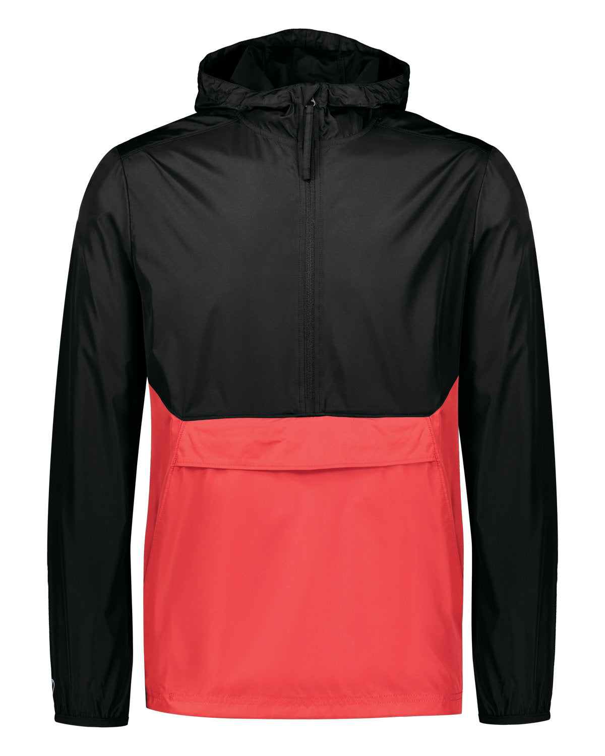 Holloway Pack Pullover Jacket 229534 BLACK/ SCARLET