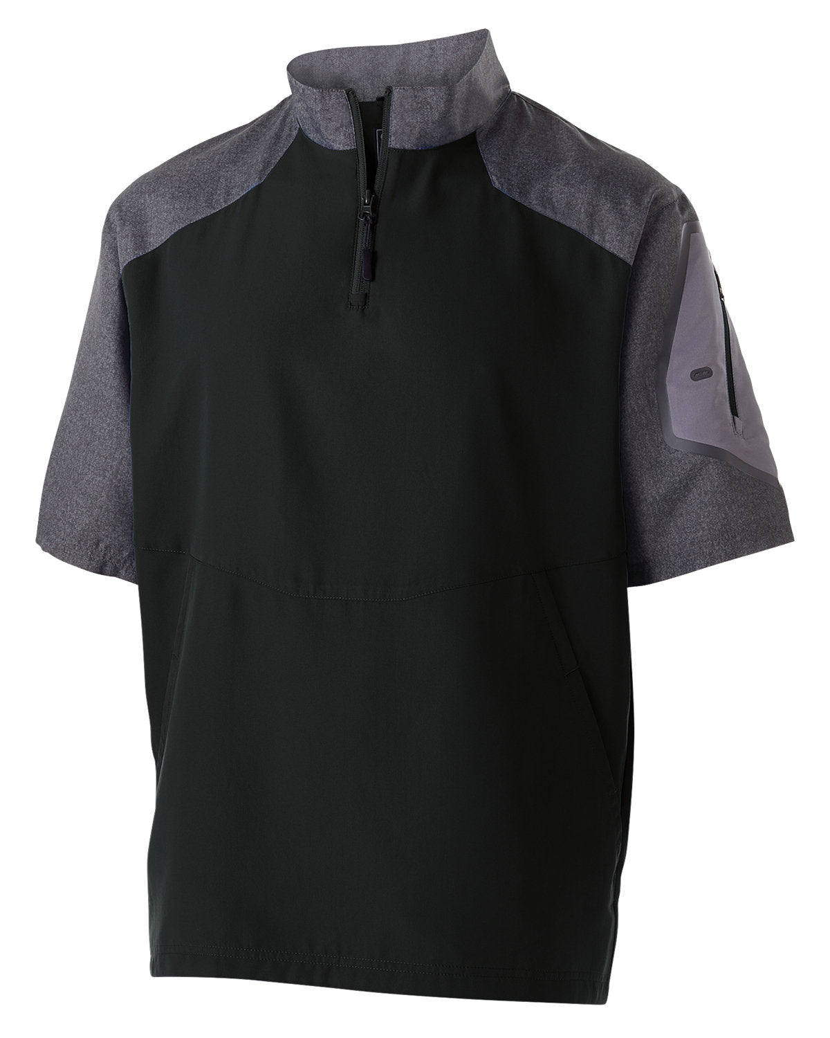 Holloway Unisex Ultra-Lightweight Aero-Tec™ Raider Short-Sleeve Warm-Up Pullover 229545