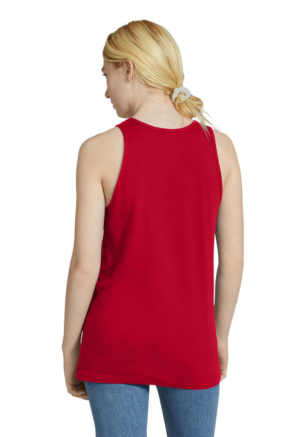 Custom Embroidered American Apparel Fine Jersey Unisex Tank 2408,Red