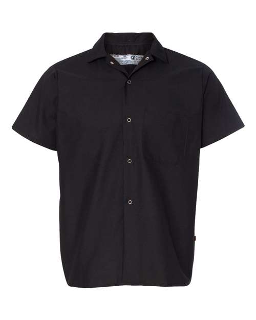 Chef Designs Poplin Cook Shirt with Gripper Closures 5020