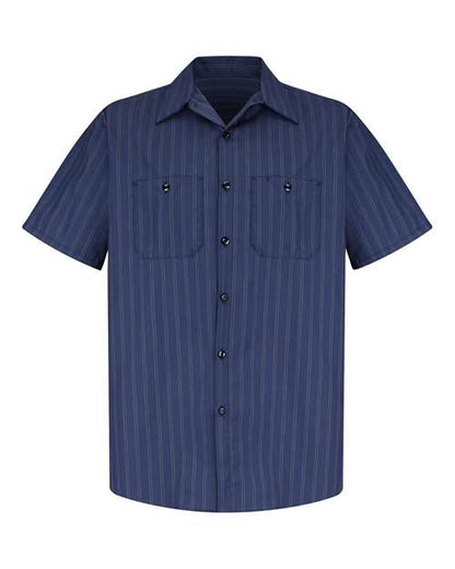 Red Kap Premium Short Sleeve Work Shirt SP20 Custom Embroidered Business Logo