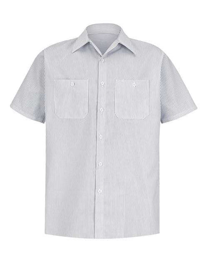 Red Kap Premium Short Sleeve Work Shirt SP20 Custom Embroidered Business Logo