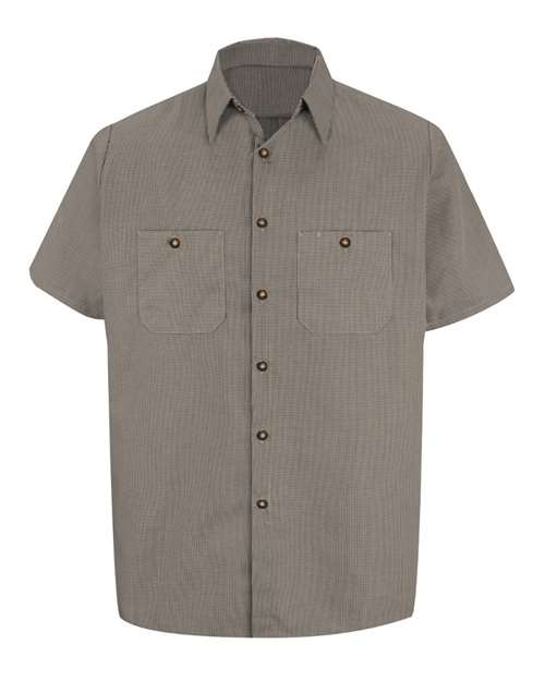 Red Kap Premium Short Sleeve Work Shirt SP20 Custom Embroidered Business Logo