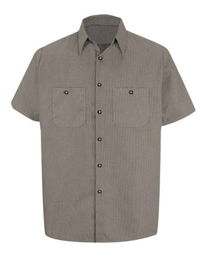 Red Kap Premium Short Sleeve Work Shirt SP20 Custom Embroidered Business Logo