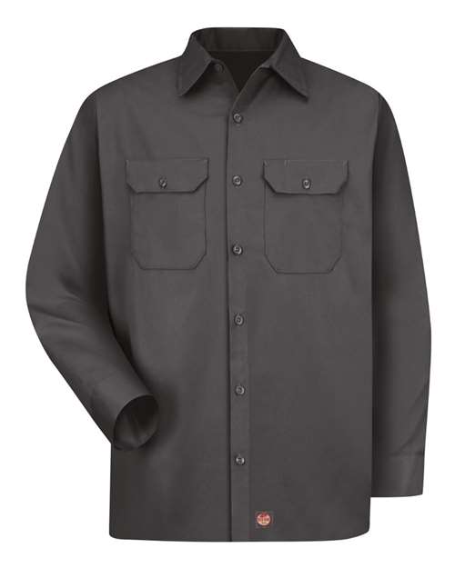 Red Kap Men's Utility Long Sleeve Work Shirt ST52