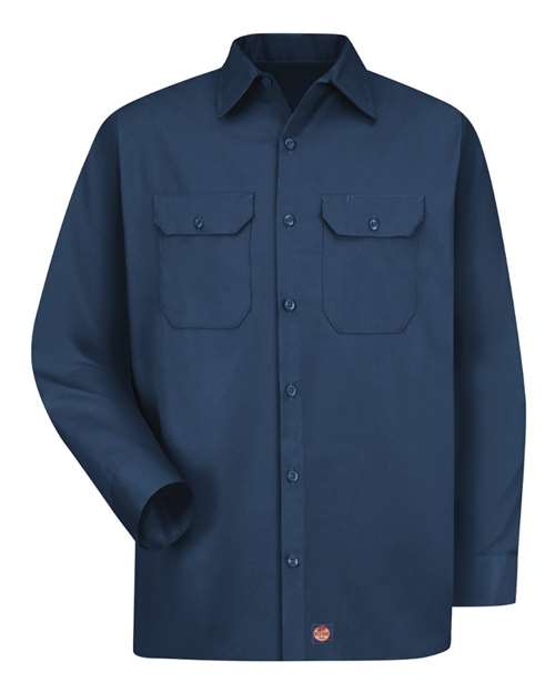 Red Kap Men's Utility Long Sleeve Work Shirt ST52