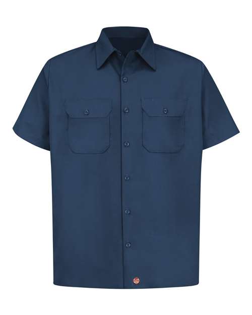 Red Kap Men's Utility Short Sleeve Work Shirt ST62