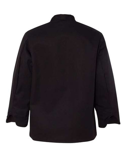 Chef Designs Black Traditional Chef Coat KT76