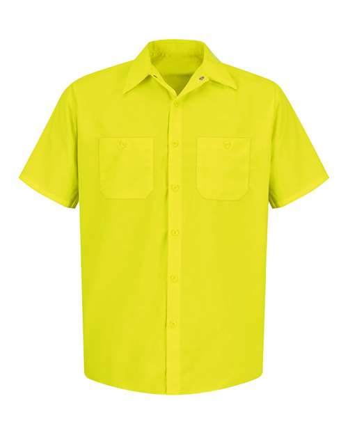Red Kap Men's Enhanced Visibility Short Sleeve Work Shirt SS24