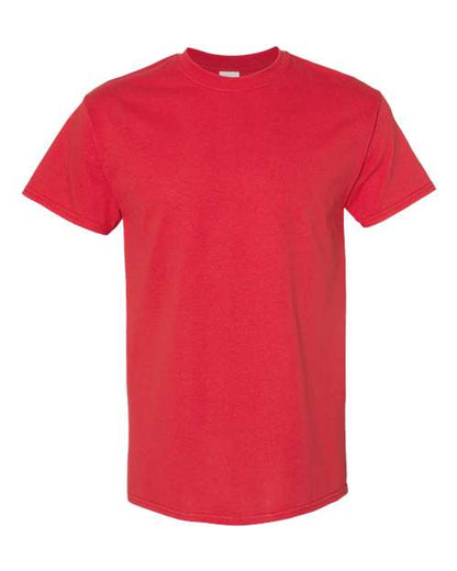 Gildan USA-Made Fine Jersey T-Shirt 5000 Purple Custom Embroidered Business Logo