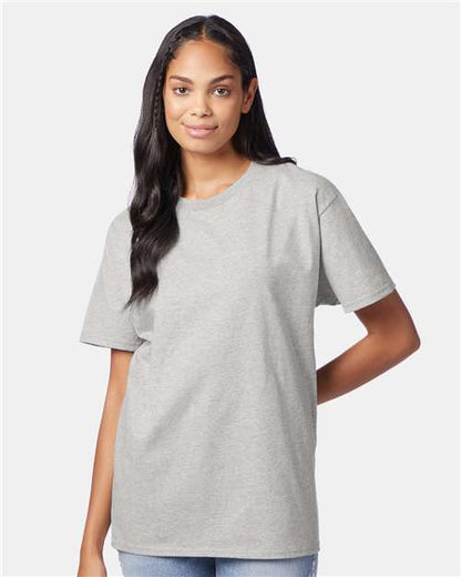 Custom Embroidered  Hanes Authentic T-Shirt 5250 Ash
