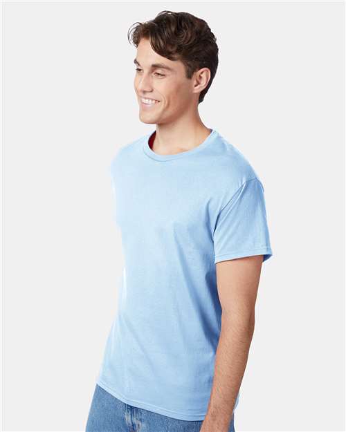 Hanes Authentic T-Shirt 5250 Light Blue