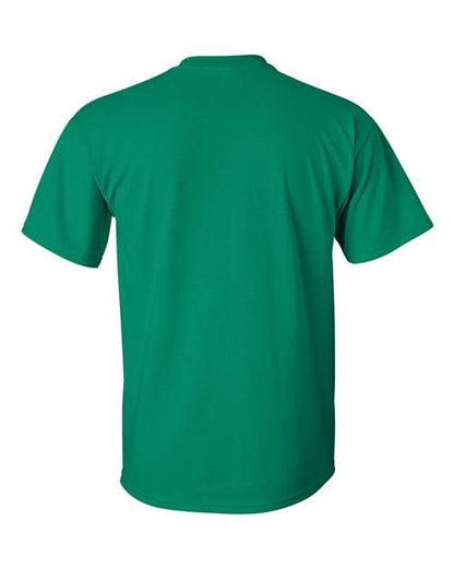 Gildan Women’s 1X1 Baby Rib Raglan Three-Quarter Sleeve Tee 2000 Kelly Custom Embroidered Business Logo