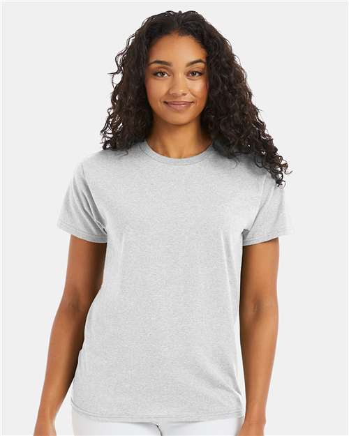 Custom Embroidered  Hanes Ecosmart™ T-Shirt 5170 Ash