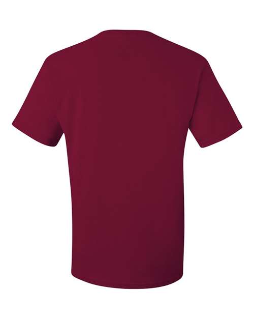 JERZEES Dri-Power® 50/50 T-Shirt 29MR California Blue Custom Embroidered Business Logo