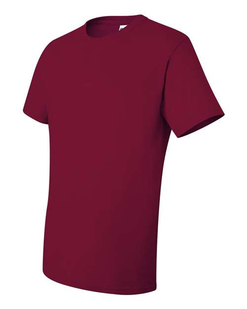 JERZEES Dri-Power® 50/50 T-Shirt 29MR Cardinal Custom Embroidered Business Logo