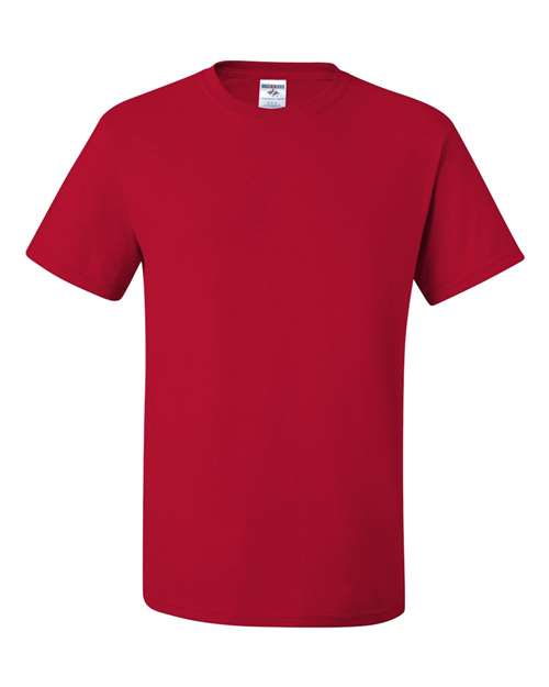 JERZEES Dri-Power® 50/50 T-Shirt 29MR True Red Custom Embroidered Business Logo