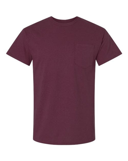 Gildan Ultra Cotton® Pocket T-Shirt 2300 Maroon