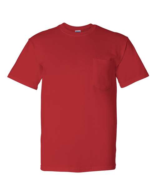 Gildan DryBlend® Pocket T-Shirt 8300 Custom Embroidered Business Logo