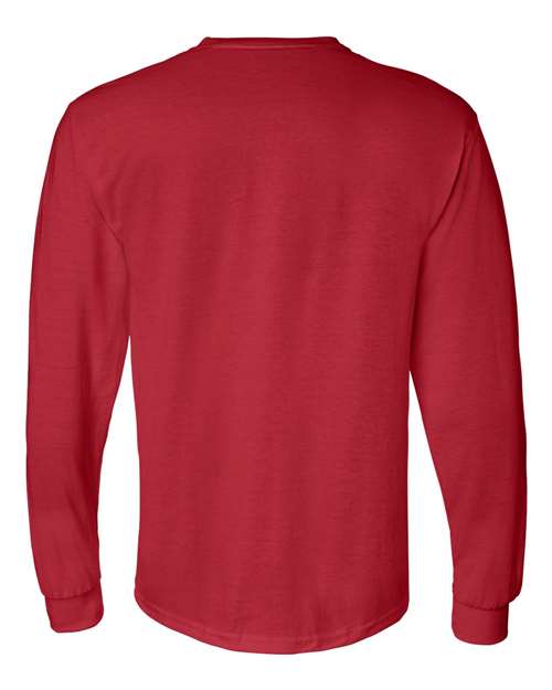 Gildan DryBlend® 50/50 Long Sleeve T-Shirt 8400 Custom Embroidered Business Logo