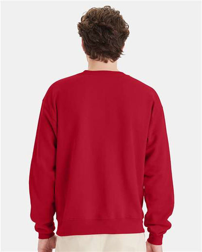 Hanes Ecosmart® Crewneck Sweatshirt P160 Deep Red