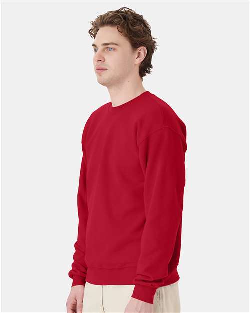 Hanes Ecosmart® Crewneck Sweatshirt P160 Deep Red