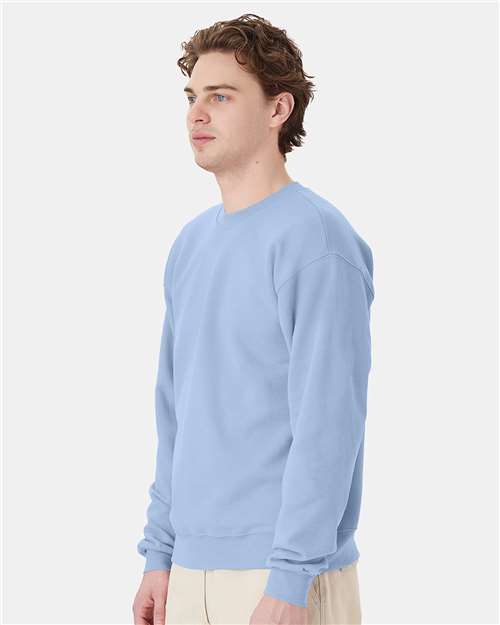 Hanes Ecosmart® Crewneck Sweatshirt P160 Light Blue