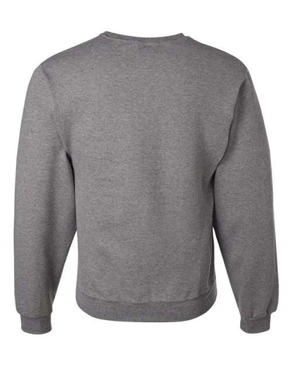JERZEES NuBlend® Crewneck Sweatshirt 562MR Oxford Custom Embroidered Business Logo