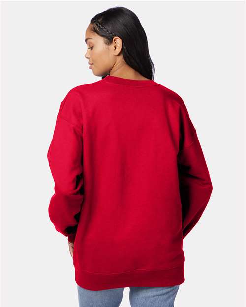 Hanes Ultimate Cotton® Crewneck Sweatshirt F260 Deep Red