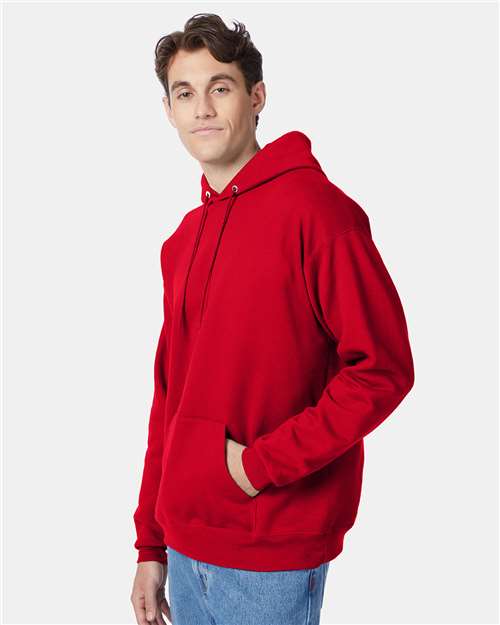 Hanes Ecosmart® Hooded Sweatshirt P170 Deep Red