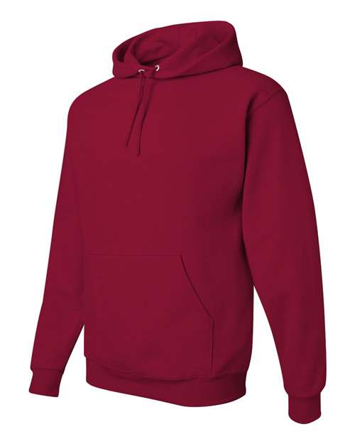 JERZEES NuBlend® Hooded Sweatshirt 996MR Cardinal Custom Embroidered Business Logo