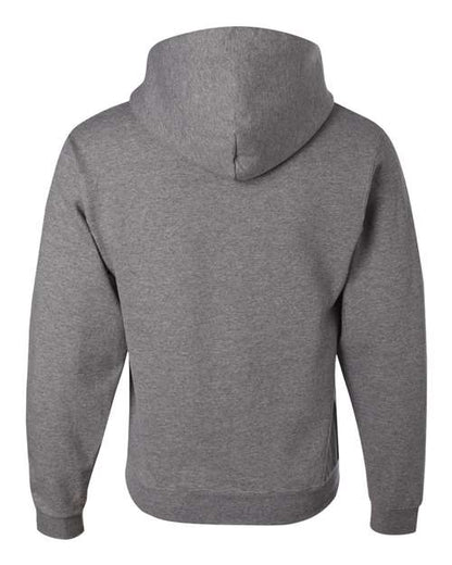JERZEES NuBlend® Hooded Sweatshirt 996MR Oxford Custom Embroidered Business Logo