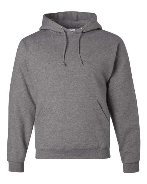 JERZEES NuBlend® Hooded Sweatshirt 996MR Oxford Custom Embroidered Business Logo