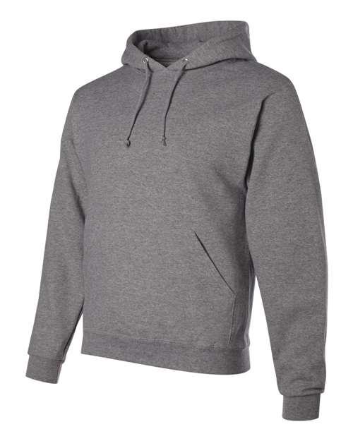 JERZEES NuBlend® Hooded Sweatshirt 996MR Oatmeal Heather Custom Embroidered Business Logo