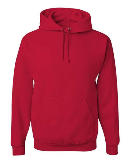 JERZEES NuBlend® Hooded Sweatshirt 996MR Texas Orange Custom Embroidered Business Logo
