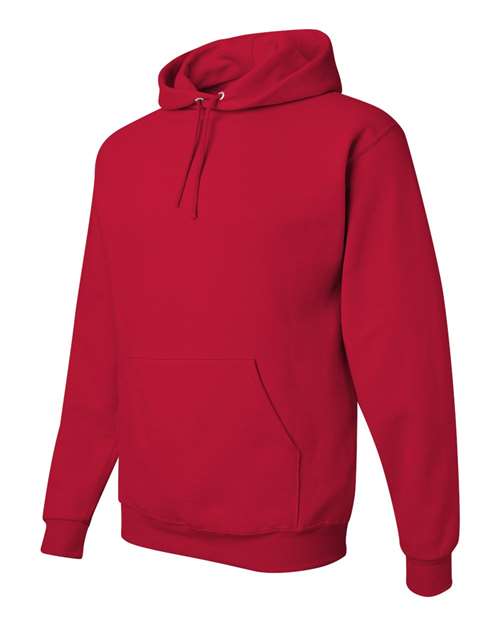 JERZEES NuBlend® Hooded Sweatshirt 996MR Texas Orange Custom Embroidered Business Logo