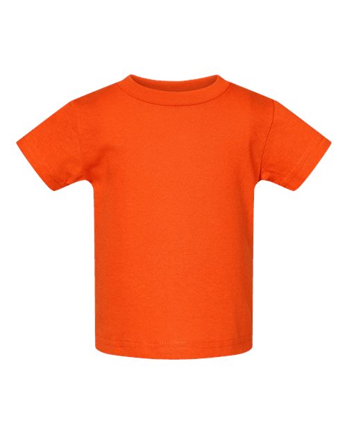 Rabbit Skins Infant Cotton Jersey Tee 3401 Orange