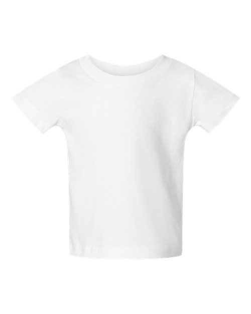 Rabbit Skins Infant Cotton Jersey Tee 3401 White