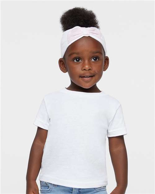 Rabbit Skins Infant Cotton Jersey Tee 3401 White