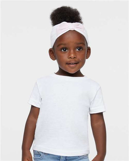Rabbit Skins Infant Cotton Jersey Tee 3401 White