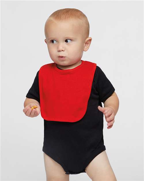 Rabbit Skins Infant Baby Rib Bodysuit 4400 Black