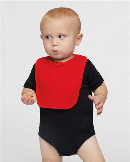 Rabbit Skins Infant Baby Rib Bodysuit 4400 Black