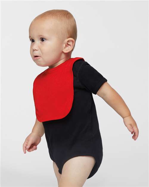 Rabbit Skins Infant Baby Rib Bodysuit 4400 Black